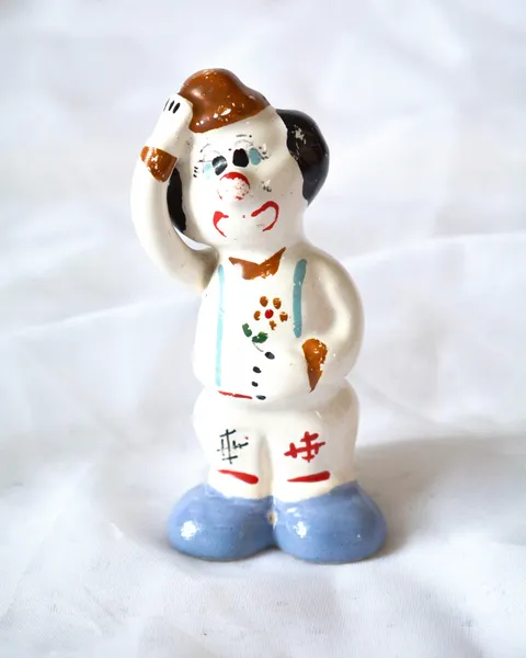 Payaso de porcelana